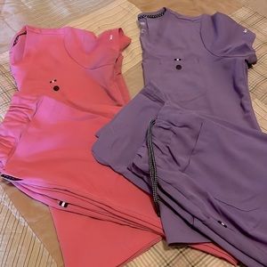 Koi one pocket tops and cargo bottoms size small